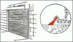 Rolling Steel Door Brush Seals