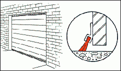 Sectional Overhead Door Brush Seals