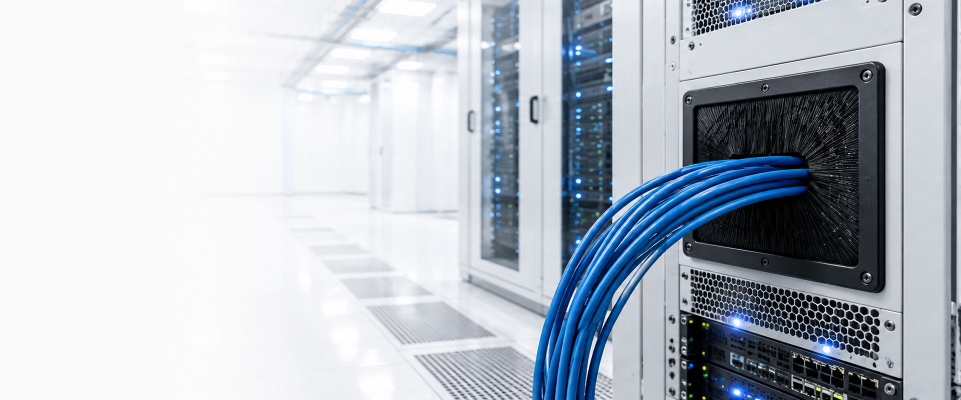 Data Center Brush Grommets & Cable Management