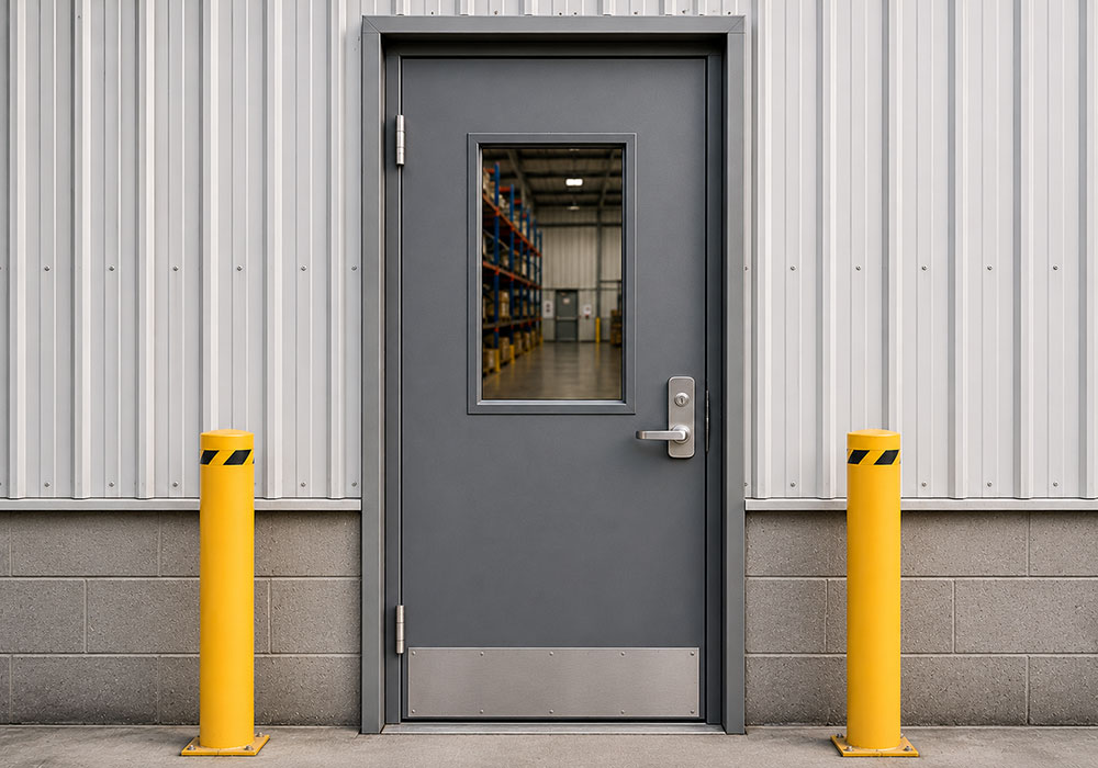 Single Entry Door Brush Seals